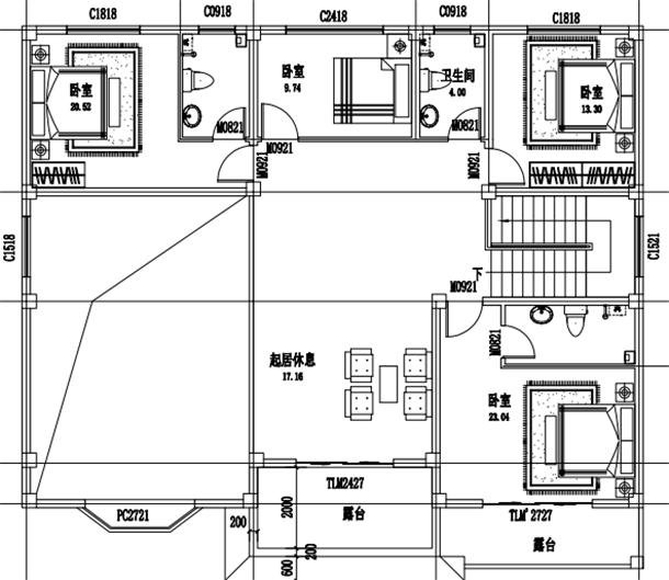 2026農村二層自建房圖紙，面積適中，舒適美觀兼實用