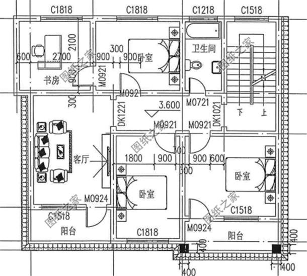 農村蓋房設計圖紙，這三款拿了過節回老家蓋房去