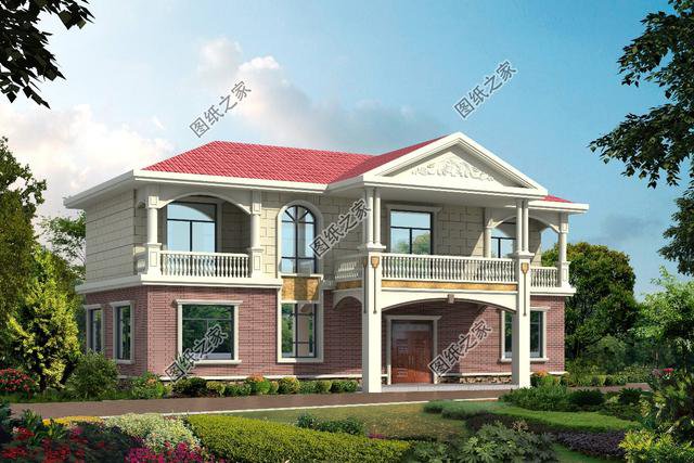 農村的房子怎樣建好看圖片，這三款每款都帶戶型圖，有品位的人已經收藏了