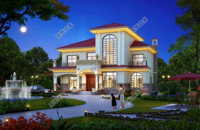 農村四間宅基地蓋房設計圖，美觀大方包你滿意，蓋好引全村注目