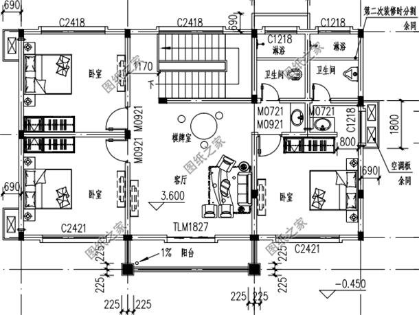 占地面積100平米二層別墅，農村99%的人都選它