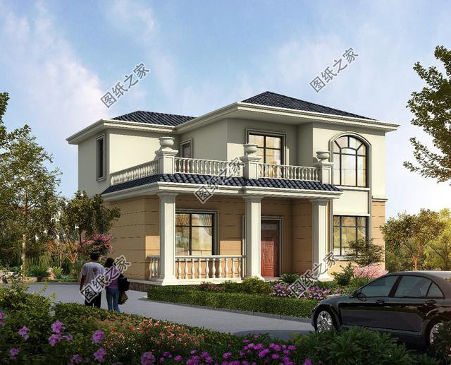 占地面積100平米二層別墅，農村99%的人都選它