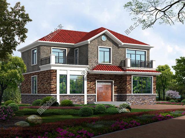 新農村自建房設計圖紙大全，有錢亂花的功夫，還不如回家建棟房