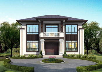 現(xiàn)代風(fēng)格建房圖紙二層別墅設(shè)計(jì)方案，外觀百看不厭