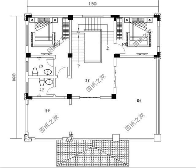 農村簡單普通三層樓房設計圖，建好了村里人都直夸好看