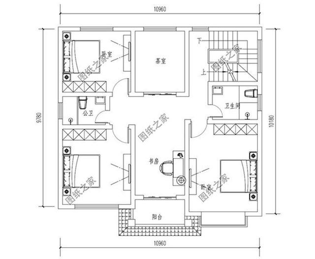 農村簡單普通三層樓房設計圖，建好了村里人都直夸好看