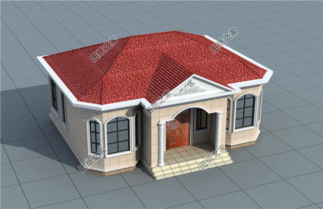 農村一層自建房設計圖，10萬左右就能建，養老別墅就該這么建