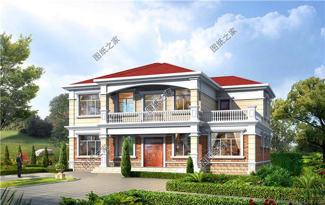 自建房16x12米設計圖紙，實用又大氣，這才是我想要的農村生活