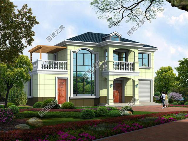 自建房16x12米設計圖紙，實用又大氣，這才是我想要的農村生活