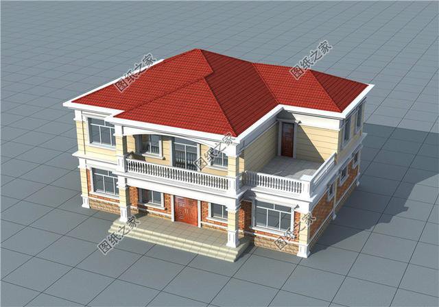 自建房16x12米設計圖紙，實用又大氣，這才是我想要的農村生活