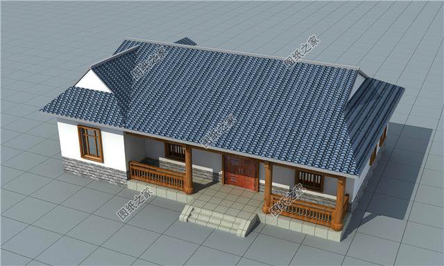 農村4間一層平房設計圖，建房一層就夠住，總有一款適合你