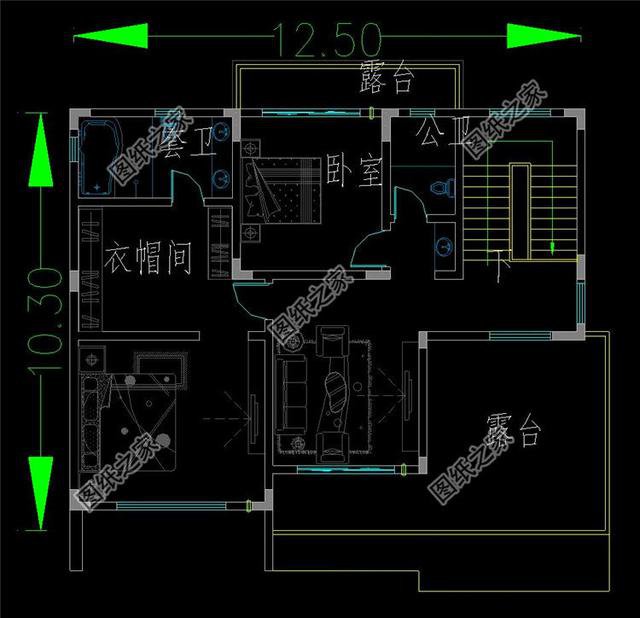 占地120平米三層小別墅外觀效果圖，年輕人都喜歡的款式
