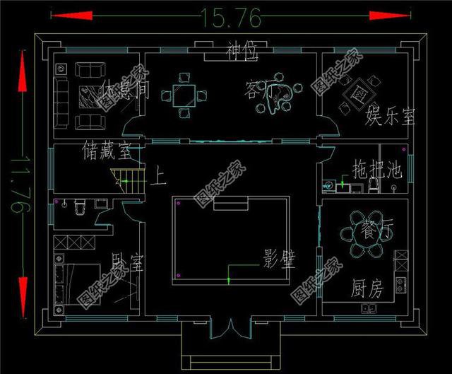 帶庭院的新中式自建房效果圖，詮釋悠悠古韻，盡顯古典