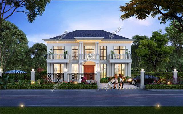 農(nóng)村自建170平二層別墅設(shè)計圖，精致美觀，建成效果好到?jīng)]朋友