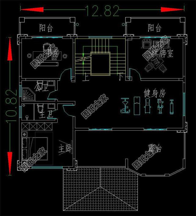農村三層旋轉樓梯戶型別墅設計，外觀高級，回鄉建一棟超值！