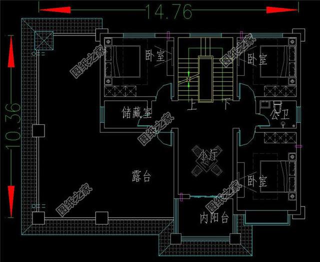 有柴火房的農村二層別墅戶型設計，居然能這樣布局，看完收藏不吃虧