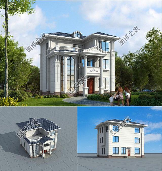 六款農村自建三層樓效果圖，都是精品，別人想不羨慕你都難呢！