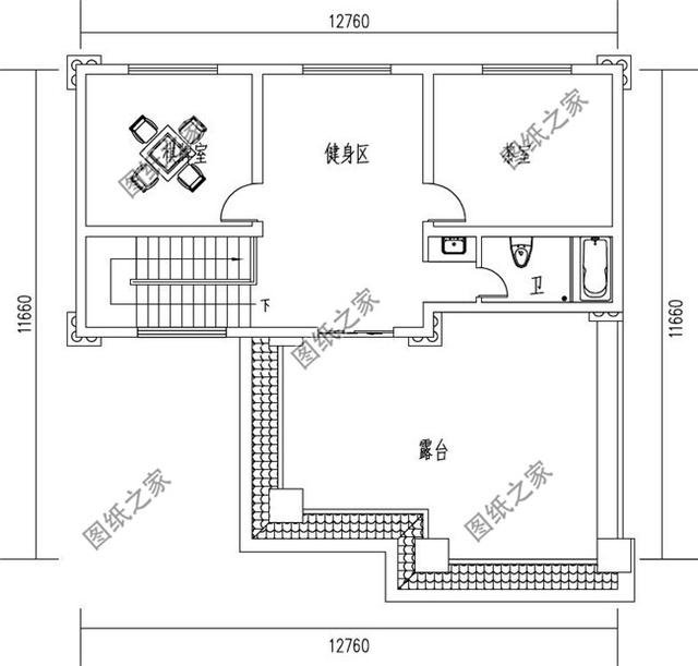農村別墅設計150平四層圖，大氣優雅布局精致，值得一建
