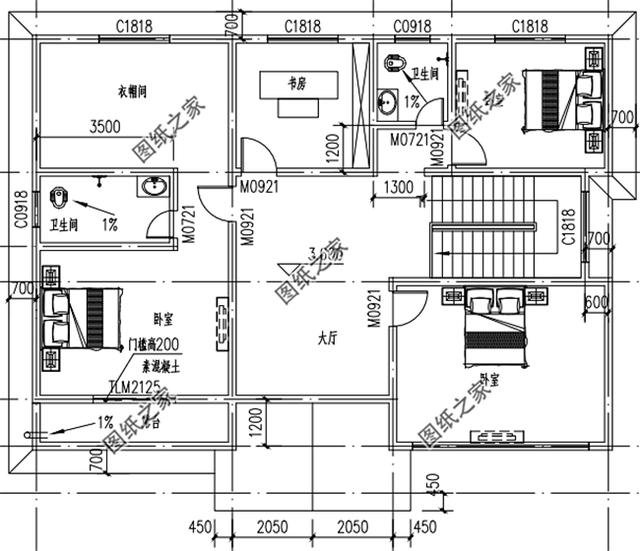 150平米左右二層別墅設(shè)計(jì)圖，農(nóng)村別墅這樣建，城市樓房一樣好看