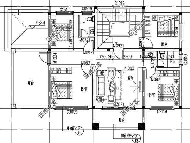 農村建房圖紙設計圖分享，想要建造自己滿意的房子并不難
