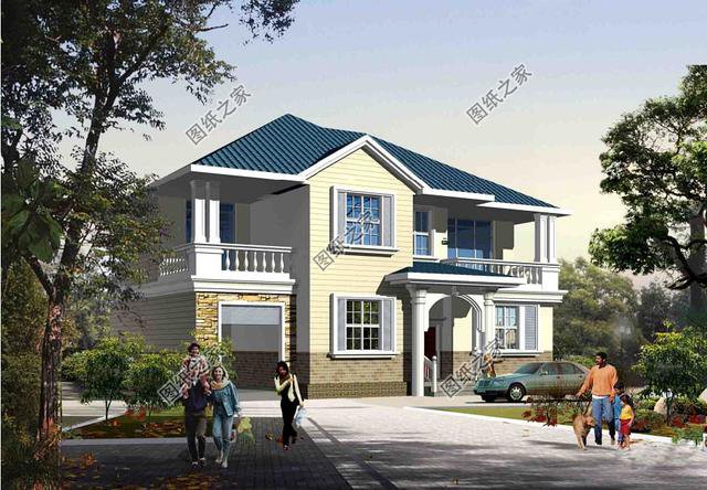 農村建房圖紙設計圖分享，想要建造自己滿意的房子并不難