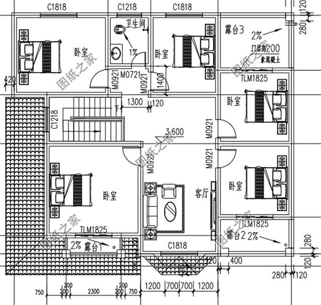 145平方房子設計圖片，簡潔大方，一家人住其樂融融