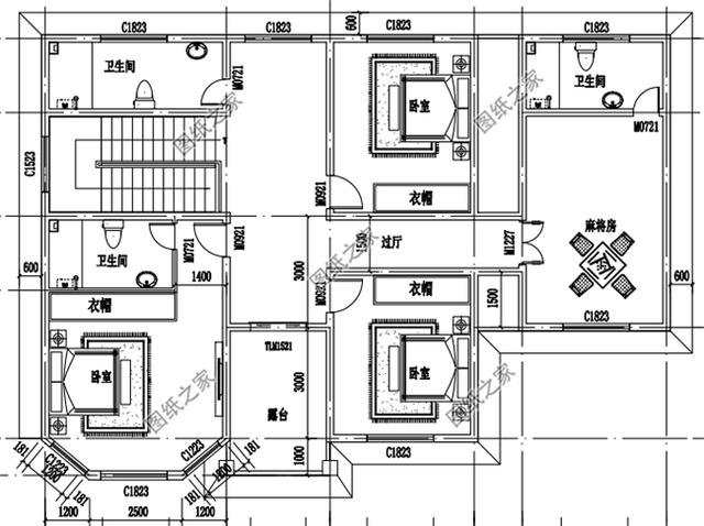 農村二層別墅最佳設計圖，我也好想住進這樣的房子里面