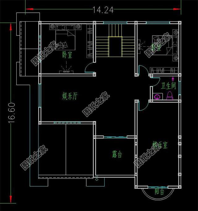 三層復(fù)式別墅戶型圖，農(nóng)村經(jīng)典戶型，全家老小都喜歡