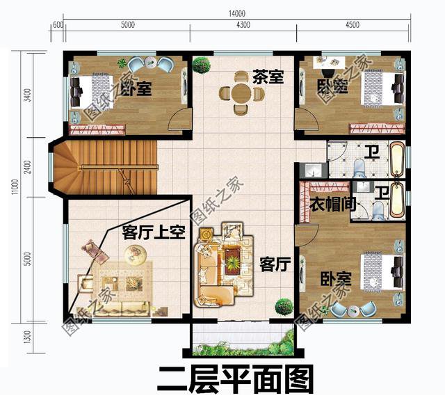 150平米農村房屋設計圖，農村生活就該這樣蓋