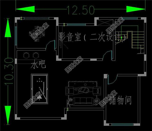 三層自建樓房帶地下室設計圖，造價不高，建一棟在村里相當氣派