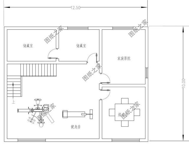 三層自建樓房帶地下室設計圖，造價不高，建一棟在村里相當氣派