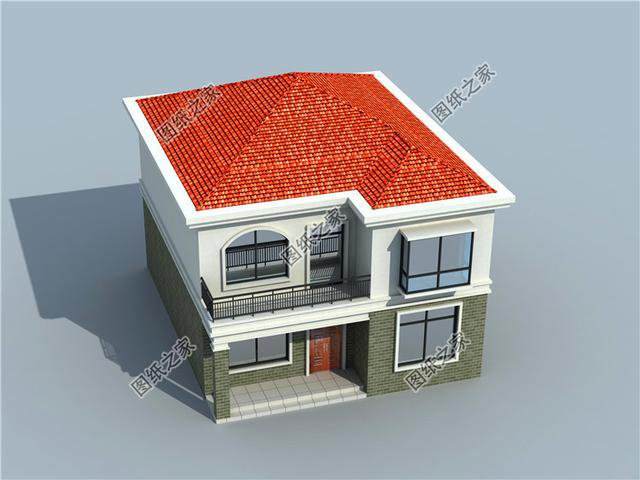 占地100平二層房屋設(shè)計圖，占地雖小，但是住著舒適又安心