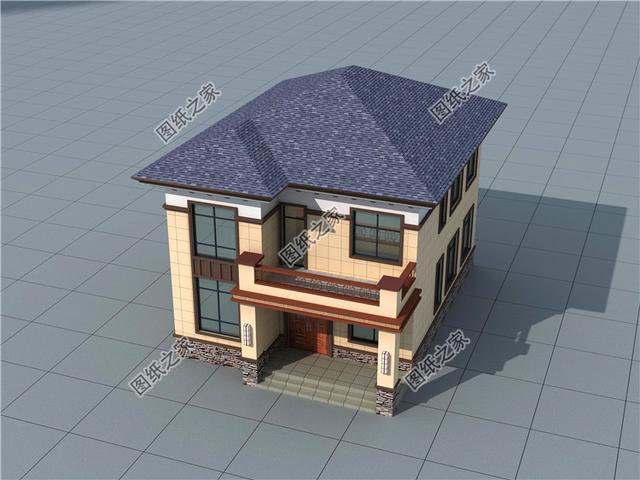 三十萬以內二層別墅設計圖，想要好看又經濟的房子，這么蓋就對了