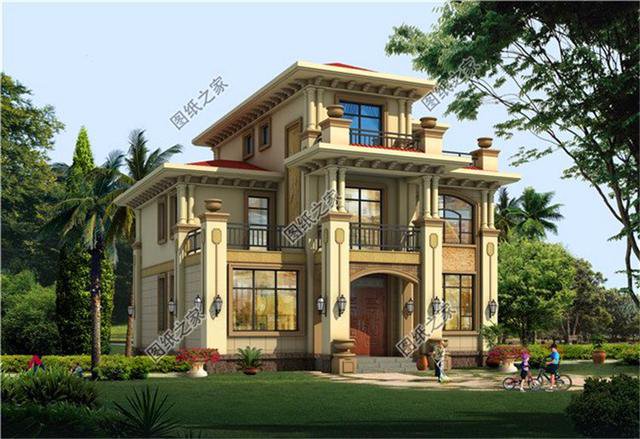 農村20來萬二層半樓房設計圖，這樣的房子絕對不虧，大膽建！