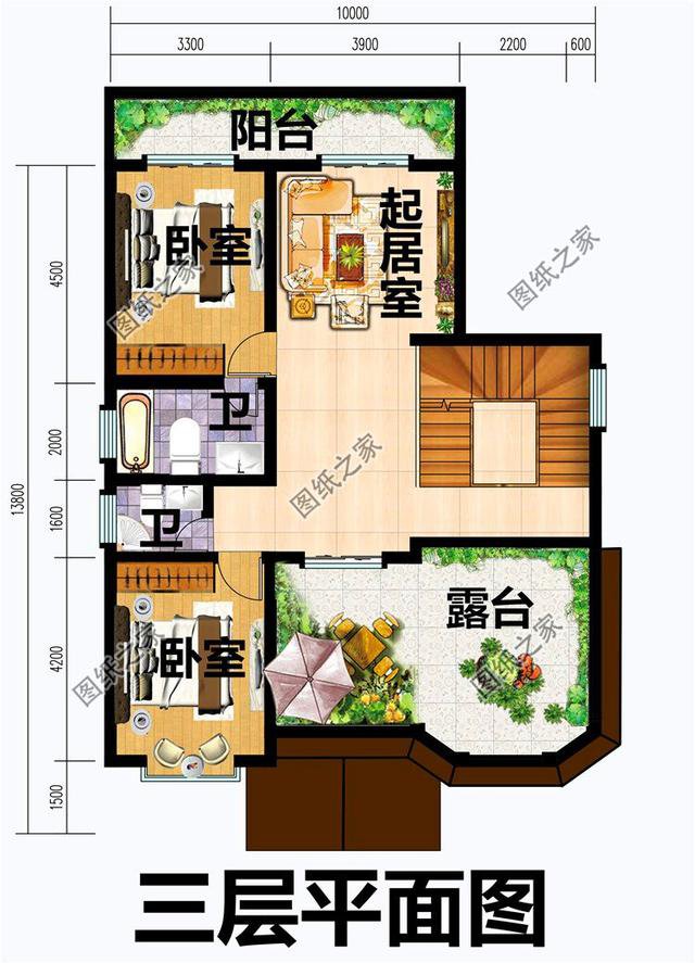 農村兩層半樓房設計圖，為什么大多數人喜歡兩層半樓房，看完你就明白了