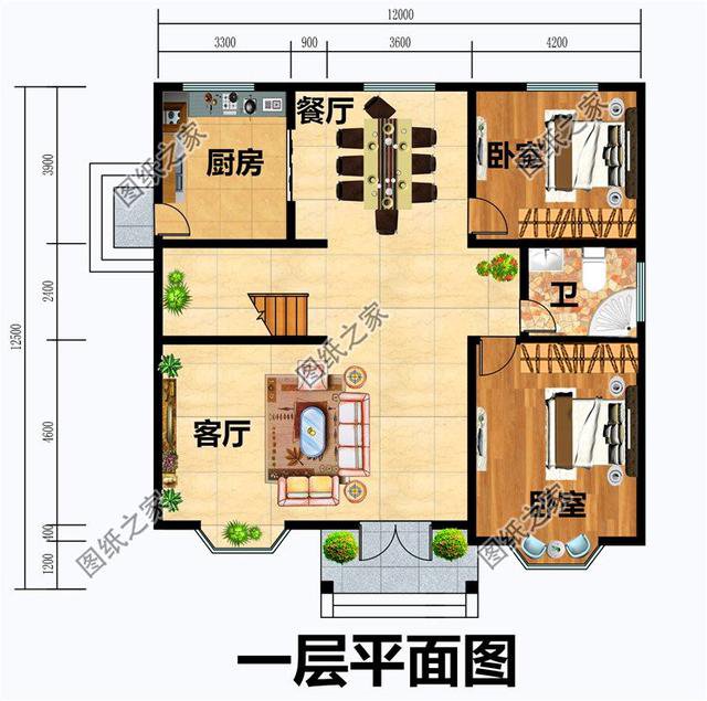 農村兩層半樓房設計圖，為什么大多數人喜歡兩層半樓房，看完你就明白了