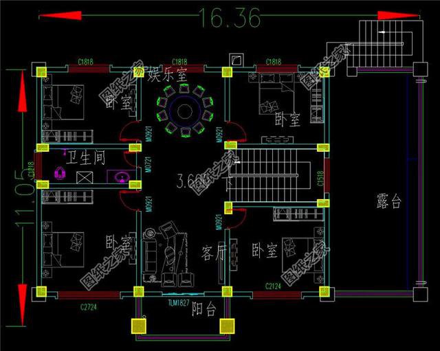 三款帶車庫二層樓房設計圖，造價不超過30萬，這房子你喜歡嗎