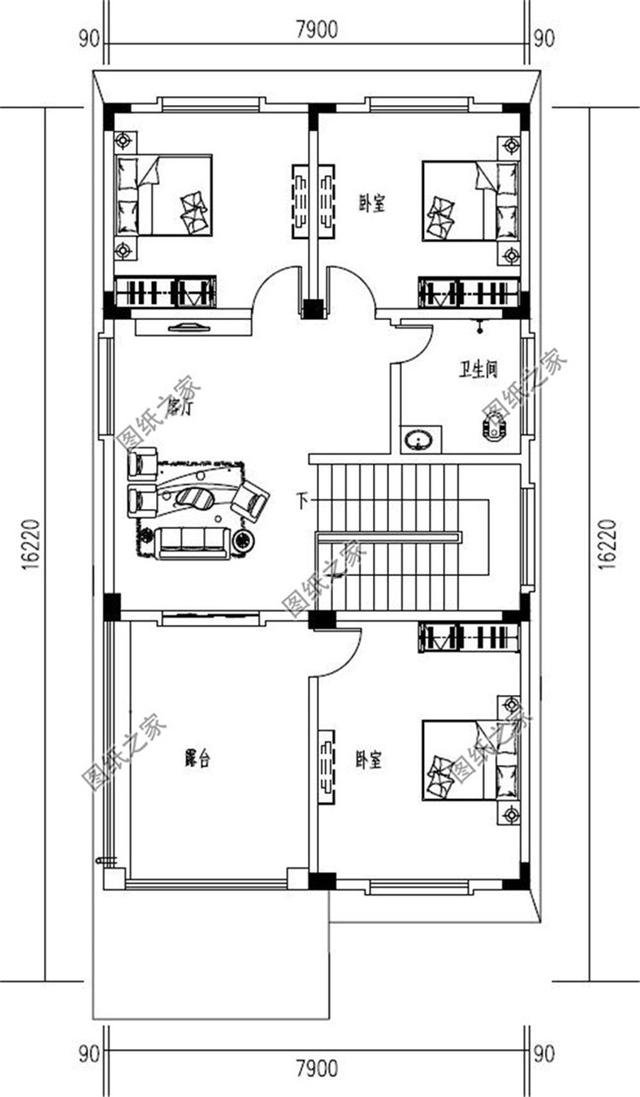 這三款三層平屋頂樓房設計圖太美了，一點不輸給坡屋頂別墅