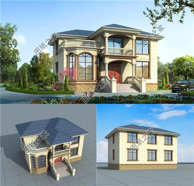 150平米二層樓房設計圖，造價只要 萬，錯過就再也找不到了