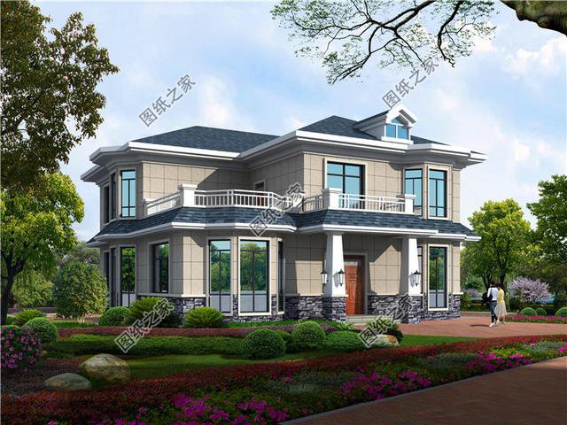 150平米二層樓房設計圖，造價只要 萬，錯過就再也找不到了