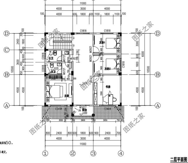 農村二層半樓房設計圖，比在城里買一套劃算多了