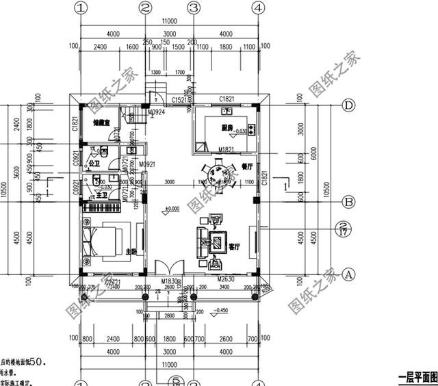 農村二層半樓房設計圖，比在城里買一套劃算多了