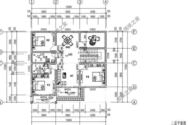 農村二層半樓房設計圖，比在城里買一套劃算多了