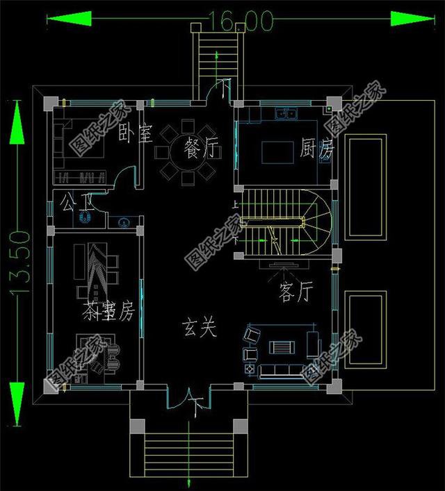 老家190平左右的三層別墅，全家老小都喜歡，堪稱完美