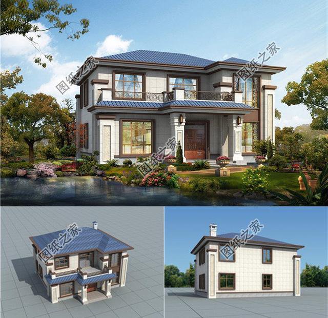 10款2026年的現代中式農村自建房圖，建出來比福建豪宅還美