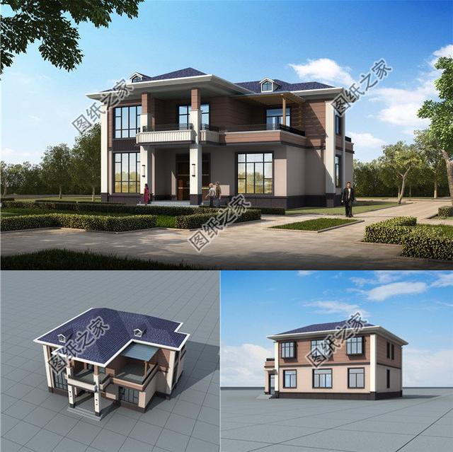 10款2026年的現代中式農村自建房圖，建出來比福建豪宅還美