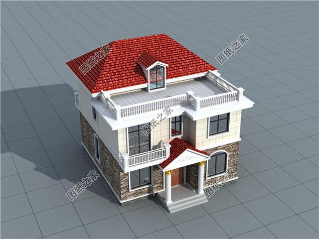 適合農村建的110平方米的二層樓，怪不得越來越多的朋友回鄉建房