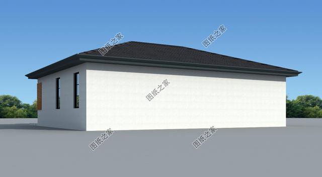 進深10米開間15米左右的一層平房，空間足，真想擁有一套