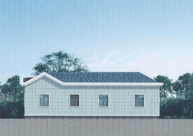 進深10米開間15米左右的一層平房，空間足，真想擁有一套