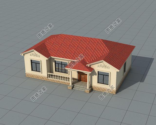 進深10米開間15米左右的一層平房，空間足，真想擁有一套